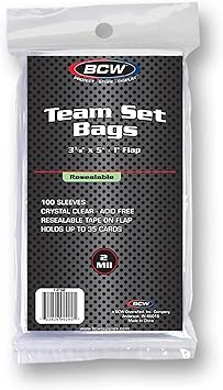 team sleeves for cards 100 500pcs card bags trading team bag youll have plenty of storage to organize and safeguard your cherished cards Beckett Shield Team Bags, 100ct,